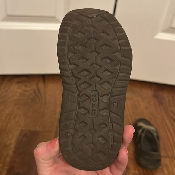 CROCS velcro sandal Size 10 - Picture 5 of 6